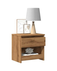 Tables de chevet 2 pcs chêne artisanal 40x30x39 cm | Mobilier & Déco