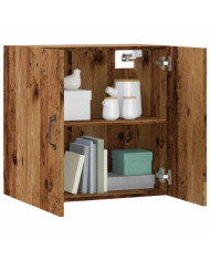 Armoire murale vieux bois 60x31x60 cm bois d'ingénierie | Mobilier & Déco