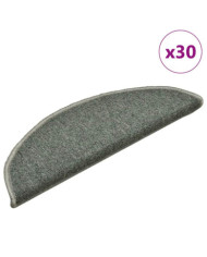 Tapis d'escalier 30 pcs vert foncé 56x17x3 cm | Mobilier & Déco