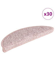 Tapis d'escalier 30 pcs rose clair 56x17x3 cm | Mobilier & Déco