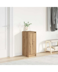 Armoire à chaussures chêne artisanal 29,5x34x76 cm | Mobilier & Déco