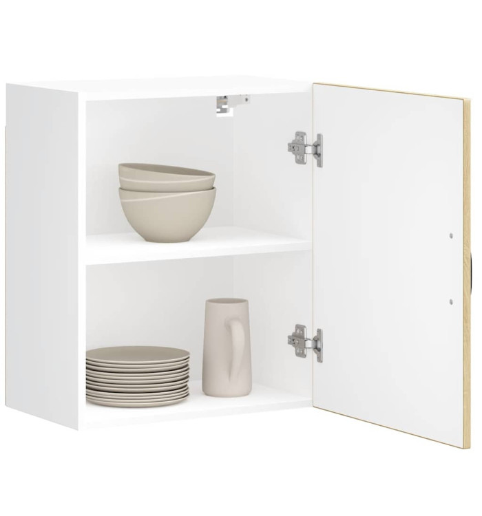 Armoire murale de cuisine Lucca chêne sonoma bois ingénierie | Mobilier & Déco