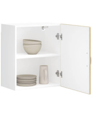 Armoire murale de cuisine Lucca chêne sonoma bois ingénierie | Mobilier & Déco