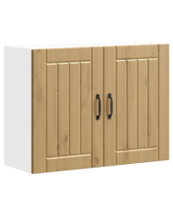 Armoire murale de cuisine Lucca chêne artisanal bois ingénierie | Mobilier & Déco