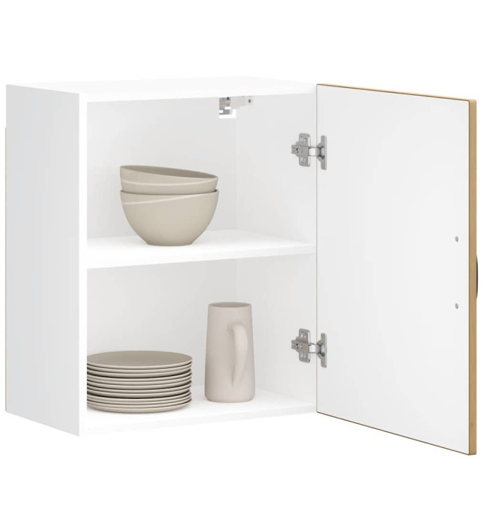 Armoire murale de cuisine Lucca chêne artisanal bois ingénierie | Mobilier & Déco
