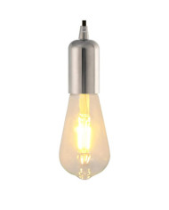 Douilles de lampe 2 pcs nickel satiné E27 | Mobilier & Déco