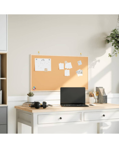 Tableau en liège avec cadre bois de pin massif 100x55 cm | Mobilier & Déco