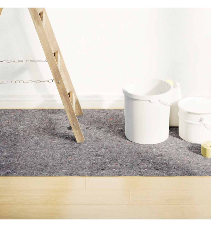 Bâche de protection contre peinture 1020 cm 180 g/m² gris | Mobilier & Déco