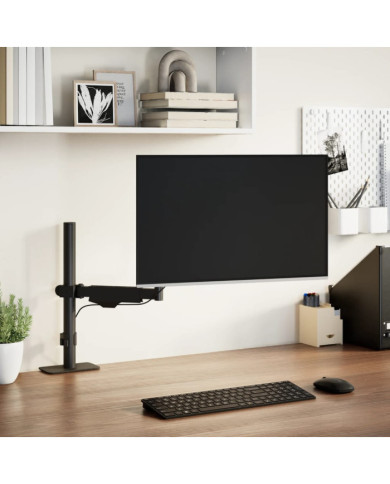 Bras pour moniteur unique 27 pouces max ressort à gaz 10 kg | Mobilier & Déco