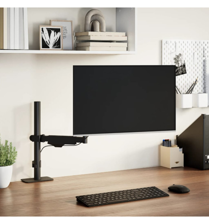 Bras pour moniteur unique 27 pouces max ressort à gaz 10 kg | Mobilier & Déco