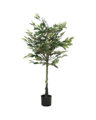 Ficus artificiel 480 feuilles 130 cm vert | Mobilier & Déco