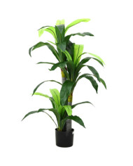 Arbre artificiel dracaena 36 feuilles 120 cm vert | Mobilier & Déco