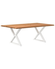 Table à manger et bord naturel bois massif chêne | Mobilier & Déco