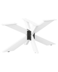 Pied de table basse en forme d'araignée, blanc, 98 x 58 x (42-43) cm, acier | Mobilier & Déco