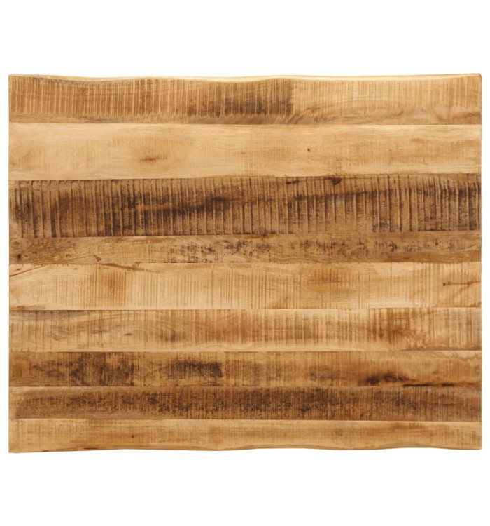 Dessus de table bord vivant 110x80x3,8 cm bois de manguier brut | Mobilier & Déco