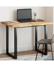 Dessus de table rectangulaire 80x70x4 cm bois massif d'acacia | Mobilier & Déco