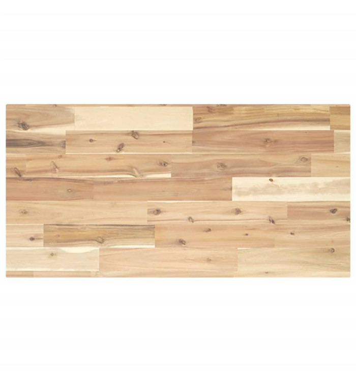 Dessus de meuble de salle de bain non traité bois d'acacia | Mobilier & Déco