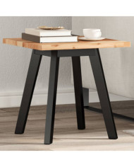 Dessus de table carré 40x40x2 cm bois massif d'acacia | Mobilier & Déco