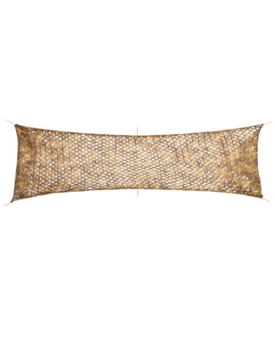 Filet de camouflage avec sac de rangement 519x142 cm sable | Mobilier & Déco