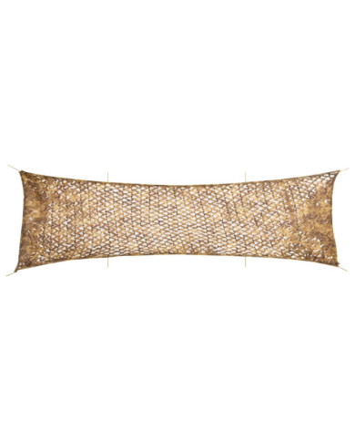 Filet de camouflage avec sac de rangement 753x199 cm sable | Mobilier & Déco