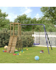 Aire de jeux d'extérieur bois de pin imprégné | Mobilier & Déco