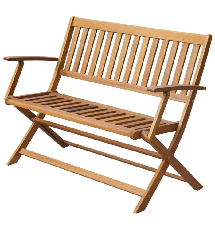 Banc de jardin 120 cm Bois d'acacia solide | Mobilier & Déco
