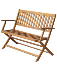 Banc de jardin 120 cm Bois d'acacia solide | Mobilier & Déco