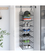 Organisateur de placard suspendu avec 7 étagères | Mobilier & Déco