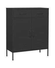 Armoire de rangement Anthracite 80x35x101,5 cm Acier | Mobilier & Déco