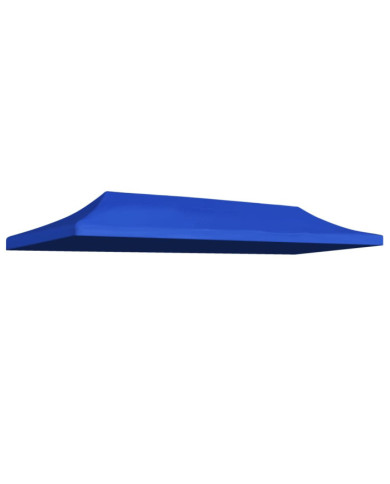 Toit de tente de réception 3 x 6 m Bleu | Mobilier & Déco