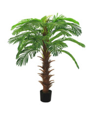 Palmier Cycas artificiel avec pot 140 cm Vert | Mobilier & Déco