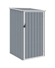 Abri de jardin Gris 87x98x159 cm Acier galvanisé | Mobilier & Déco