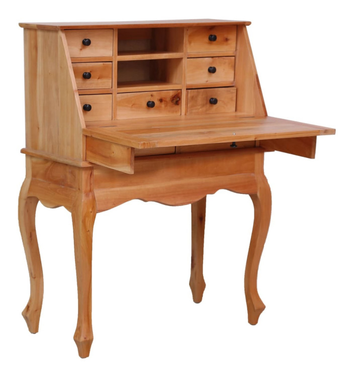 Bureau secrétaire 78x42x103 cm Bois d'acajou massif | Mobilier & Déco
