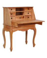 Bureau secrétaire 78x42x103 cm Bois d'acajou massif | Mobilier & Déco