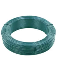 Fil de liaison de clôture 250 m 1,4/2 mm Acier Vert noirâtre | Mobilier & Déco