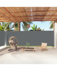 Auvent latéral rétractable Anthracite 200x1000 cm | Mobilier & Déco