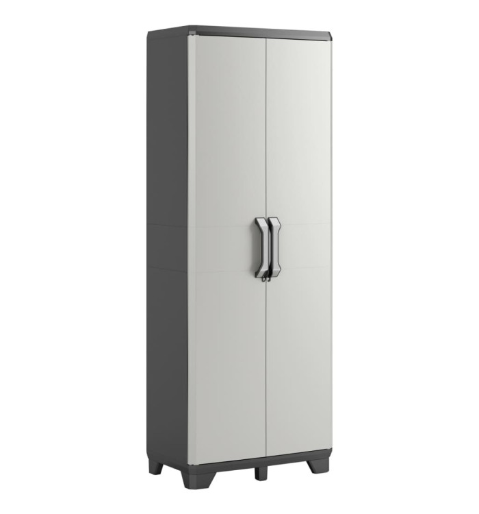 Keter Armoire de rangement polyvalente Gear Noir et gris 182 cm | Mobilier & Déco