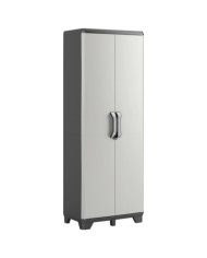 Keter Armoire de rangement polyvalente Gear Noir et gris 182 cm | Mobilier & Déco