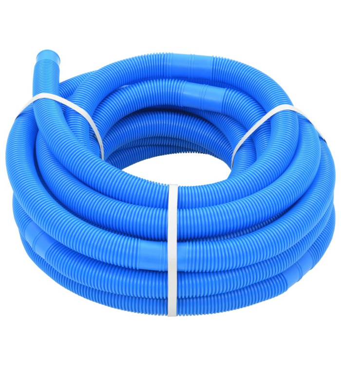 Tuyau de piscine Bleu 32 mm 15,4 m | Mobilier & Déco