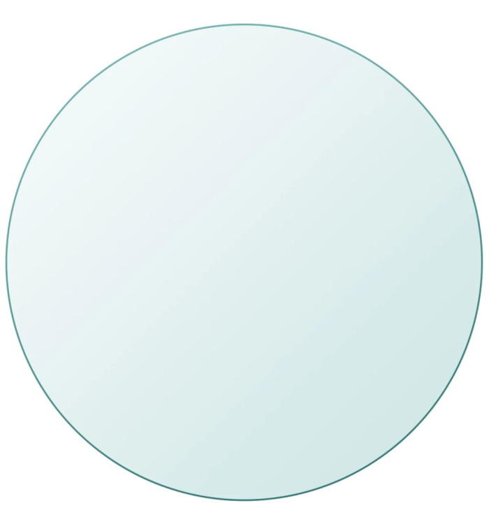 Dessus de table ronde en verre trempé 900 mm | Mobilier & Déco