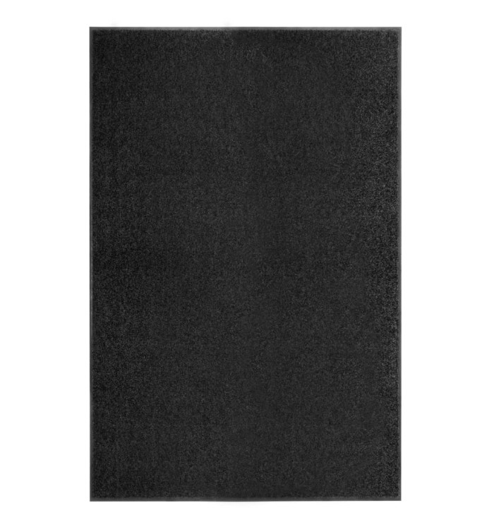 Paillasson lavable Noir 120x180 cm | Mobilier & Déco