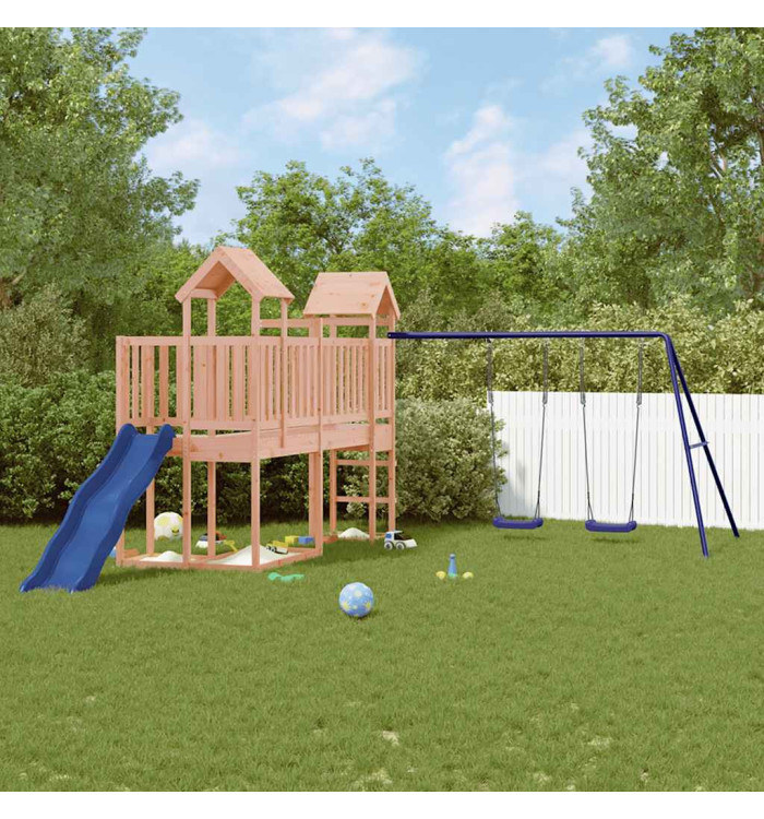 Aire de jeux d'extérieur bois massif de douglas | Mobilier & Déco