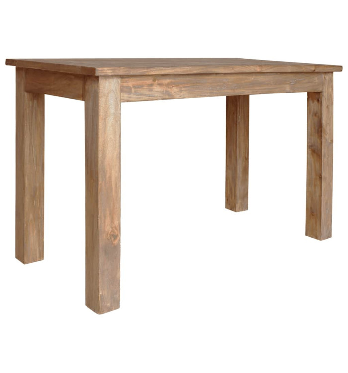 Table à manger bois d'acajou massif 120x60x77 cm | Mobilier & Déco