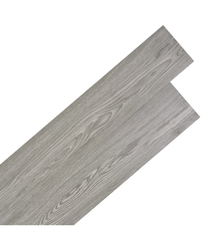 Dalles de plancher PVC autoadhésif 5,02 m² 2 mm gris foncé | Mobilier & Déco