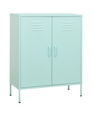 Armoire de rangement Vert menthe 80x35x101,5 cm Acier | Mobilier & Déco