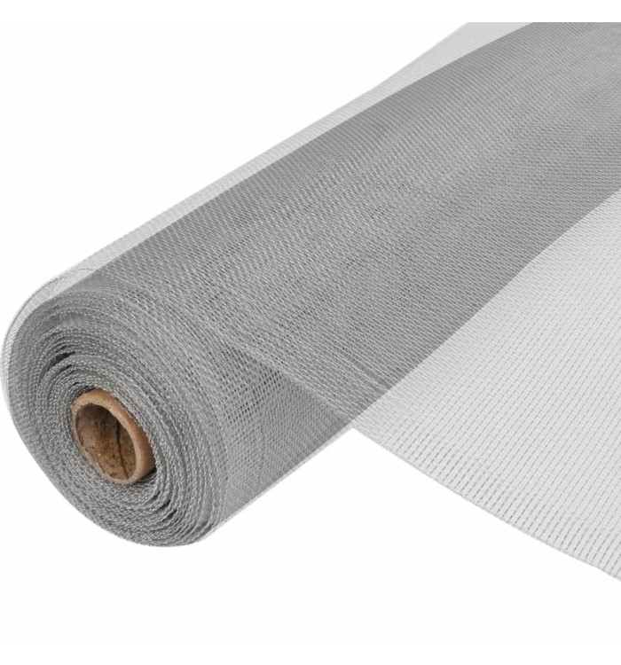 Écran en treillis Aluminium 100x1000 cm Argenté | Mobilier & Déco