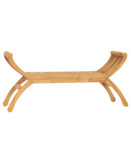 Banc de jardin 126 cm Bois de teck solide | Mobilier & Déco