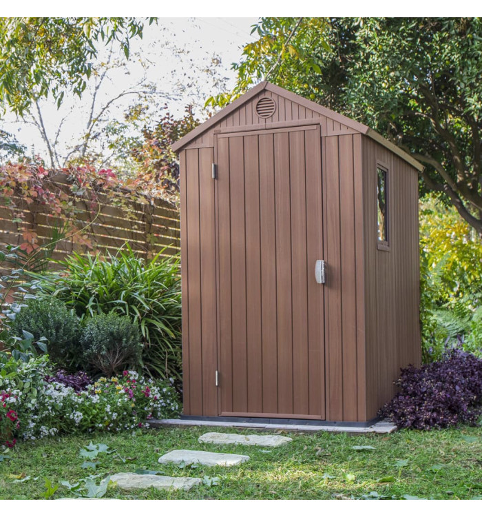 Keter Abri de jardin Darwin 46 Aspect de bois | Mobilier & Déco