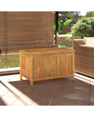 Boîte de rangement de jardin 90x52x55 cm Bambou | Mobilier & Déco