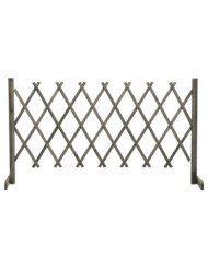Clôture en treillis de jardin Gris 150x80 cm Bois de sapin | Mobilier & Déco
